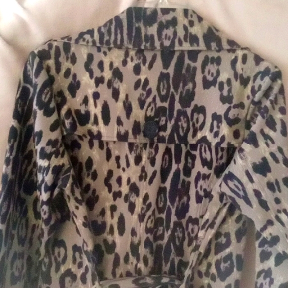 VERTIGO Paris leopard print coat Sz M - Picture 8 of 12